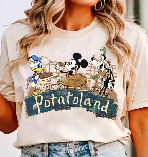 Discover Vintage Mickey, Goofy & Donald T-Shirt - Disney Mickey and Friends Family Trip 2025