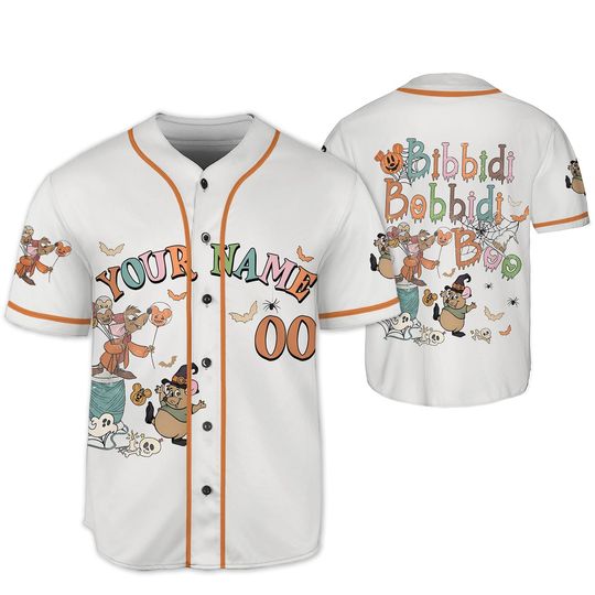 Custom Jaq And Gus Mouse Baseball Jersey, Disney Cinde Baseball Jersey, Gus Mouse Cosplay, Disney Family Shirts, Magic Kingdom