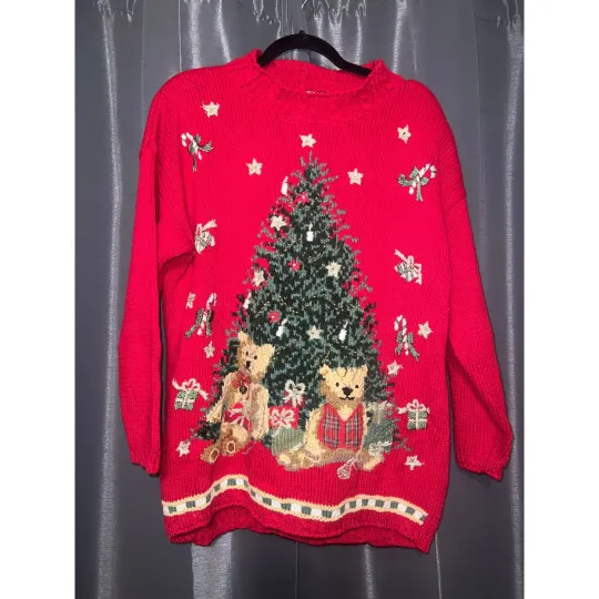 Discover Ugly Christmas Sweater Xmas Size Large Vintage