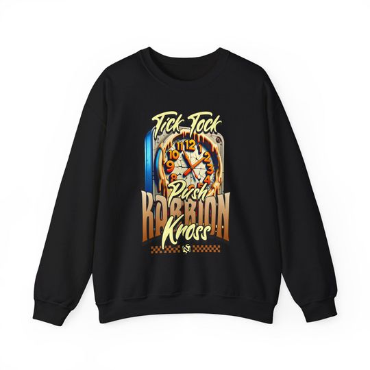 Discover Karrion Kross Tick Tock Sweatshirt Wrestling Entertainment Wrestling Fan Apparel NXT Wrestling Hoodie Doomsday Wrestling Gift Scarlett Bordeaux Wrestling Tee