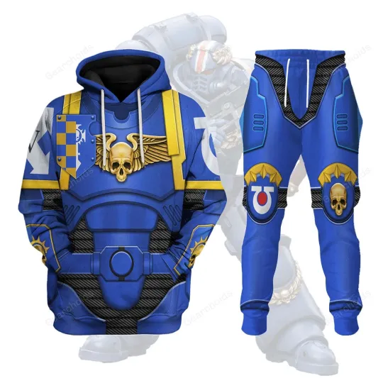 Discover Primaris Lieutenant Cosplay Hoodie Sweatshirt Sweatpants WHHS157