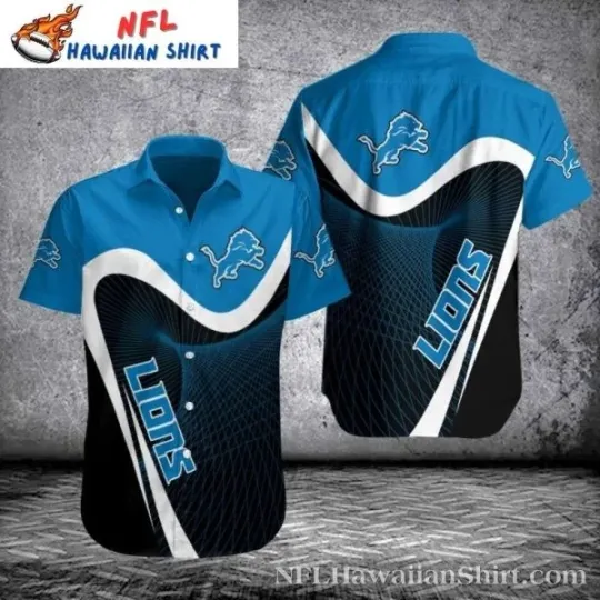 Discover Detroit Lions Splash Play Artistic Hawaiian Shirt Size S-5XL