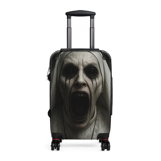 Discover Halloween Suitcase: Spooky Horror Themed Carry-On Luggage