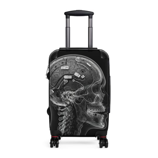 Discover Stylish Travel Suitcase with Cyber Design - Perfect for Adventurers