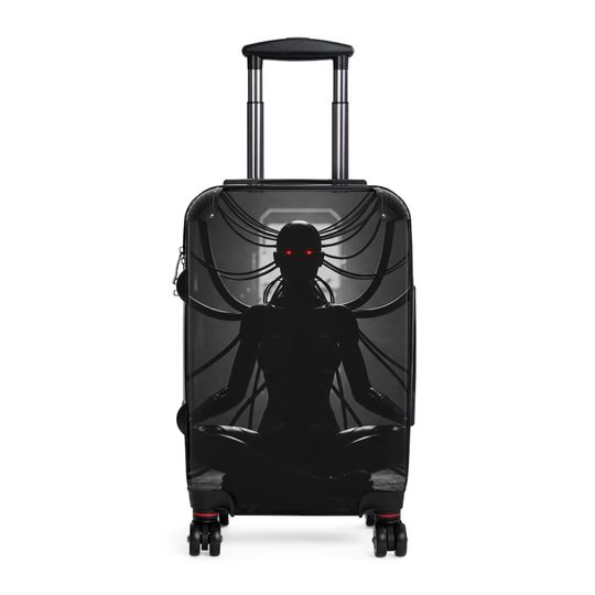 Discover Stylish Travel Suitcase with Futuristic Design - Perfect for Adventurers