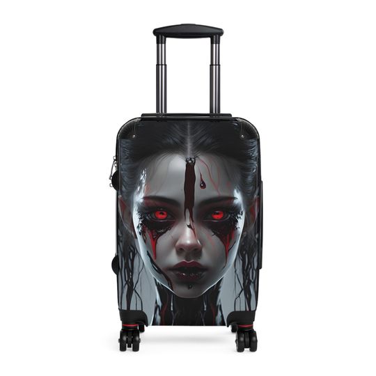 Discover Travel Suitcase - Stylish Horror Dark Design for Adventurers