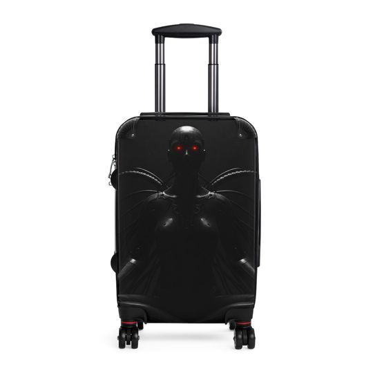 Discover Stylish Travel Suitcase with Futuristic Design - Perfect for Adventurers