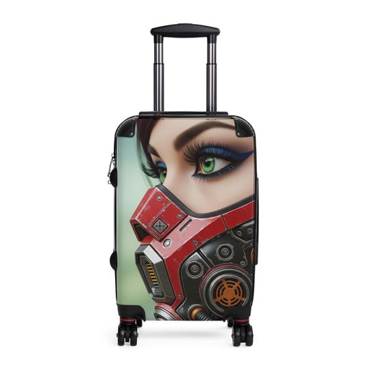 Discover Sci-Fi Travel Suitcase: Polycarbonate Carry-On Luggage