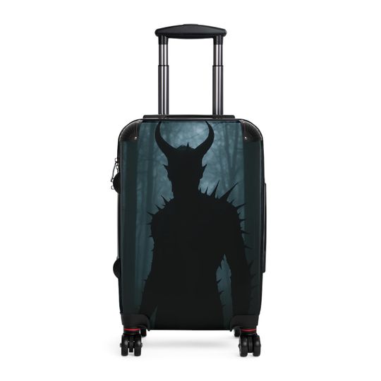 Discover Horror-Themed Polycarbonate Suitcase: Spooky Travel Luggage