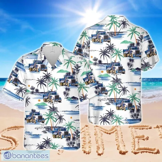Discover Truck Hawaiian Button Down Shirt