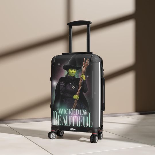Discover Wickedly Dealt Suitcase Stylish Travel Luggage for Men and Women