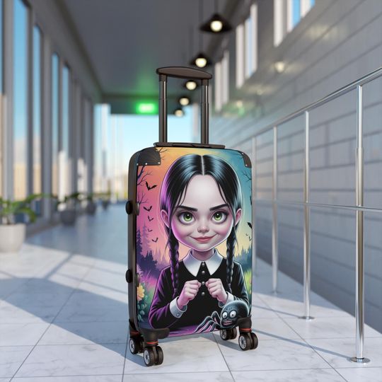 Discover Spooky Travel Suitcase, Halloween Luggage, Creepy Suitcase