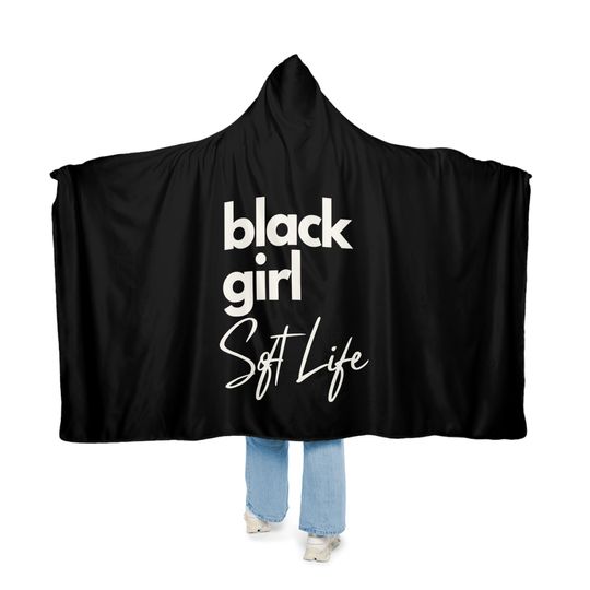 Black Girl Soft Life Snuggle Blanket