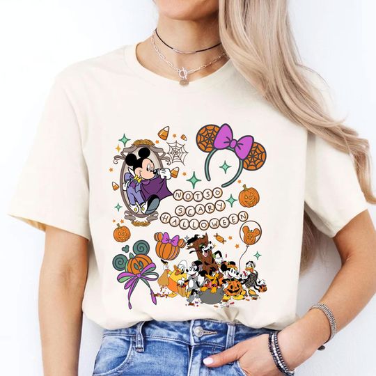 Discover Mickey's Not So Scary Halloween Shirt, Family Trick or Treat Tee