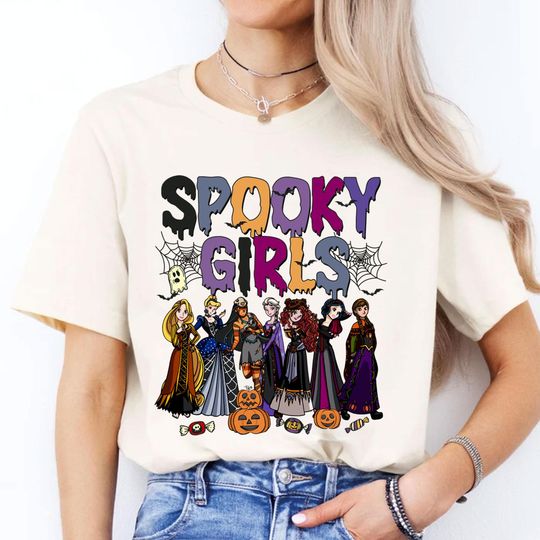 Discover Halloween Princess Witch Shirt, Spooky Trick Or Treat Vibes