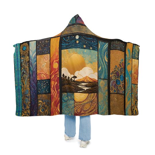 Discover Perfect Sunset Snuggle Blanket