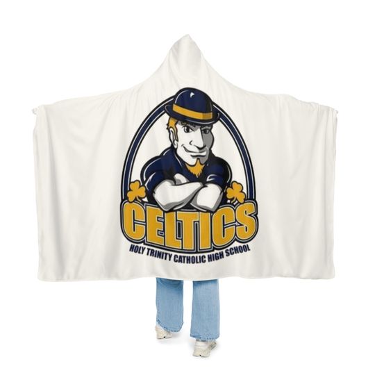Discover Holy Trinity Celtic Cozy Hoodie Blanket