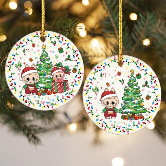 Discover Cartoon Monster Christmas Ornament, Doll  Design, Merry Christmas