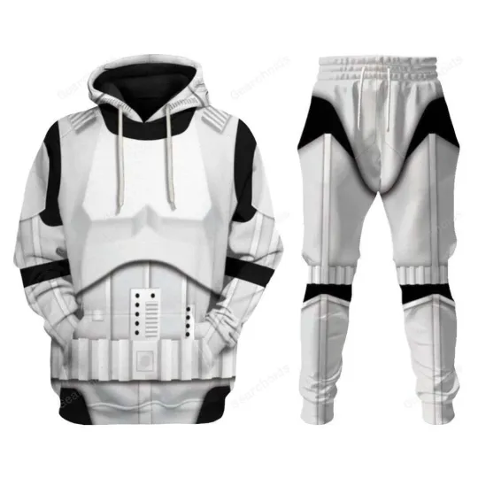 Star Wars Stormtrooper Hoodie Sweatshirt and Joggers Set