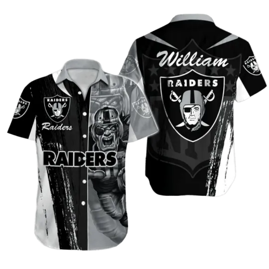 Discover Personalized Las Vegas Football Gridiron Beast Hawaiian Shirt , Gift for Fan