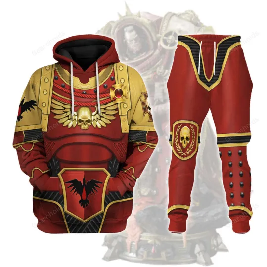 Captain Gabriel Angelos - Costume Cosplay Hoodie Sweatshirt Sweatpants