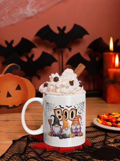 Discover Halloween Gnome Coffee Mug, Gnome Coffee Lovers Mug