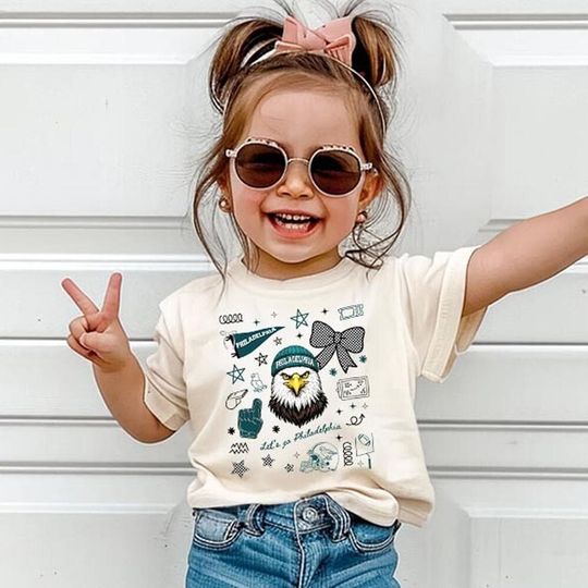 Discover Philadelphia Football Doodles Shirt, Philadelphia Retro School Spirit Shirts, School Spirit Mascot, Let's Go Philadelphia Shirt GM