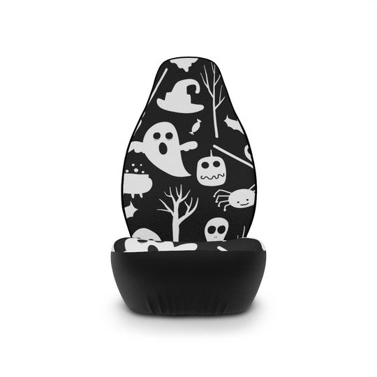 Discover Ghost Seat Covers Goth Car Accessories Gothic Car Accessories Spiders Halloween Spooky Car Accessories Goth Car Seat Cover Kawaii