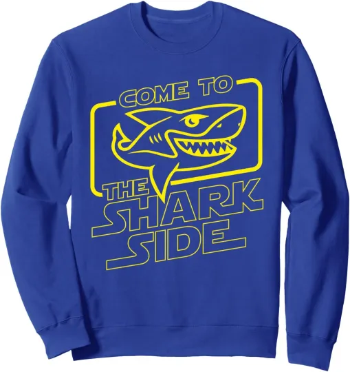 Come To The Shark Side Unisex Crewneck Sweatshirt