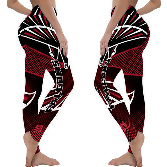 Atlanta Falcons Football Team Leggings, Game Day Leggings