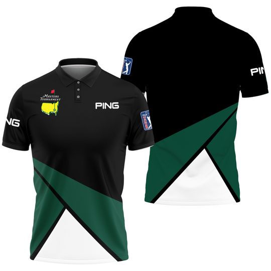 ! Golf Masters Ping 3D Print Polo Shirt