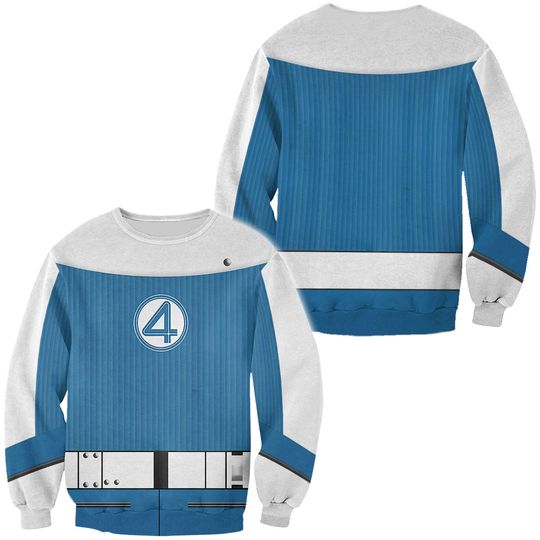 Johnny Storm, Human Torch Costume, Fantastic Four Cosplay TShirt, Johnny Storm Crewneck Sweatshirt, RunDisney Outfit