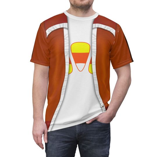 Wreck It Ralph Costume, Gloyd Orangeboar Shirt