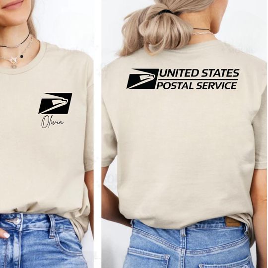 Discover Custom United States Mail Carrier Shirt  Post Office Service Postal Worker Gift Tee  Delivery Driver Shirt for Men & Women  Post Office