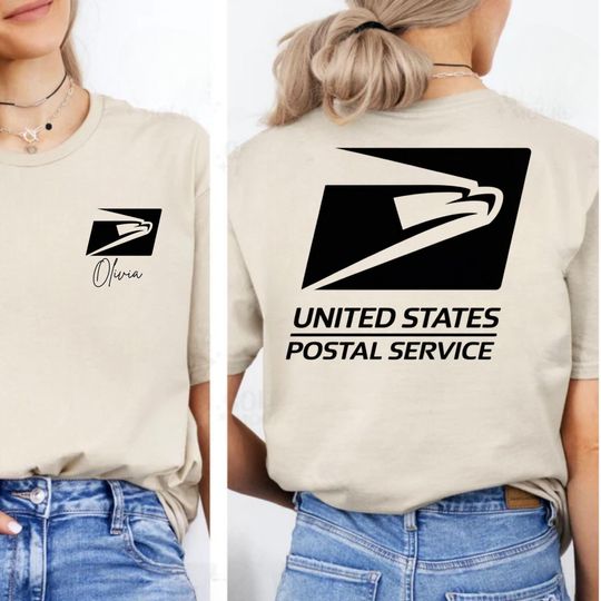 Discover Custom United States Mail Carrier Shirt  Post Office Service Postal Worker Gift Tee  Delivery Driver Shirt for Men & Women  Post Office