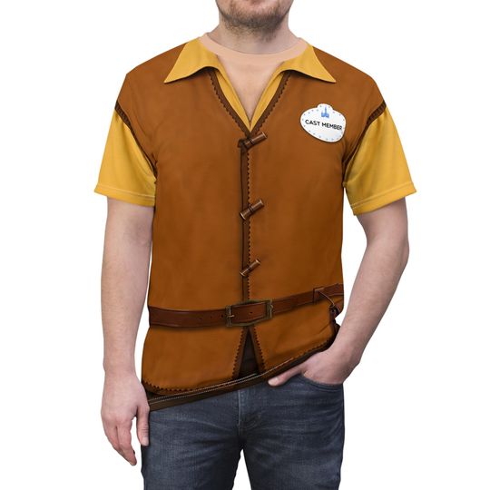 Seven Dwarfs Mine Train Shirt, WDW Fantasyland Forest Cast Member Costume