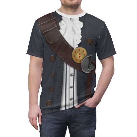 Discover Pirates of the Caribbean Costume, Auctioneer Shirt, Auctioneer Costume