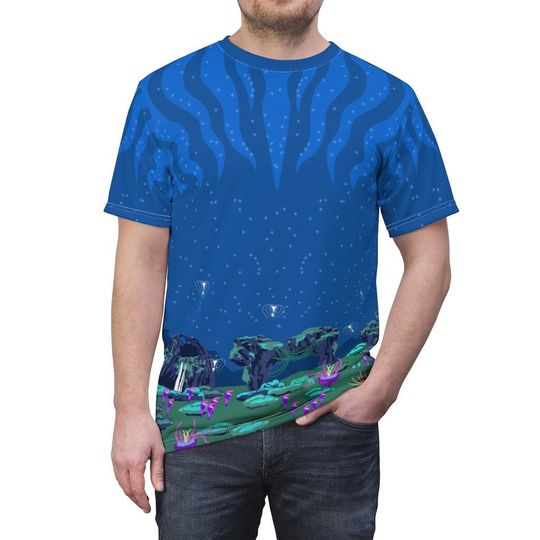Discover The World of Avatar Costume, Pandora Pattern Shirt, Animal Kingdom Cosplay