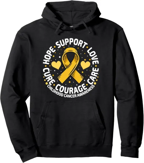 Discover Childhood Cancer Support Unisex Hoodie