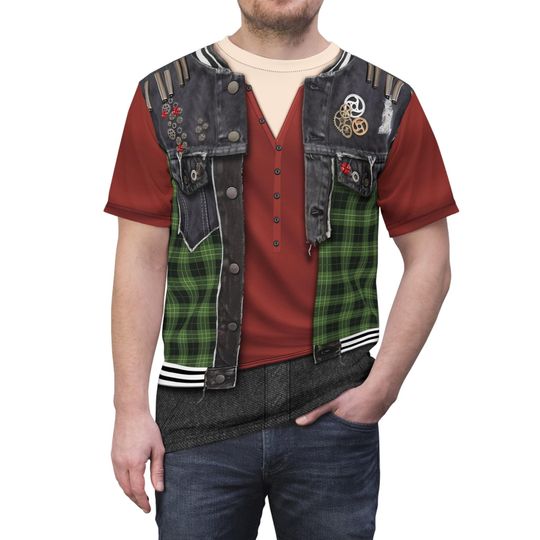 Discover Z-O-M-B-I-E-S 4, Zed Necrodopolis Shirt, Camp Rayburn Outfit, Disney Zombies 4 Cosplay