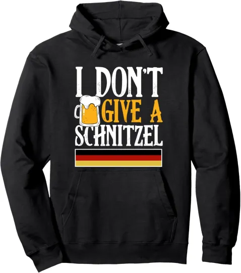 Discover I Don't Give A Schnitzel German Beer Wurst Unisex Hoodie