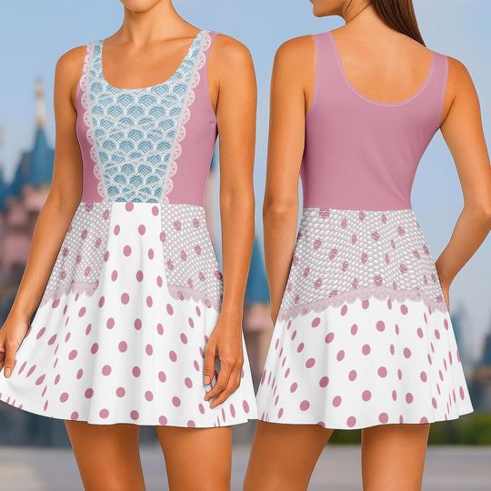 Discover Toy Story Bo Peep Skater Dress, Bo Peep Women Dress, Disney Princess Cosplay Costume, Disney Outfit Shirt, Halloween Gift For Her