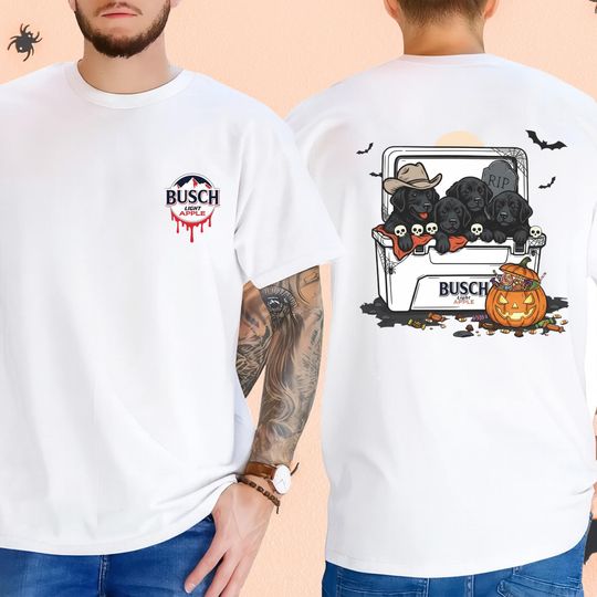 Discover Halloween Dog Shirt  Funny Beer Halloween Tee, Cute Dog Lover Graphic T-Shirt, Dog Dad Halloween Gift for Dad Mom Husband or Women