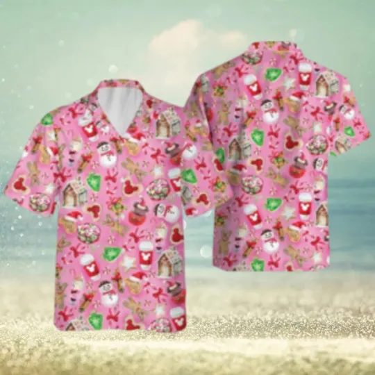 Discover Mickey Friends Disney Christmas Hawaiian Shirt