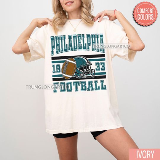 Discover Comfort Colors Vintage Philadelphia Football Sweatshirt, Philadelphia football shirt, Philadelphia Football Fan Tee, Philadelphia t-shirt