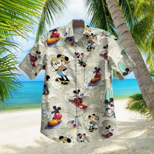 Discover Mickey Mouse Hawaiian Shirt Disney Birthday Gift for Adults