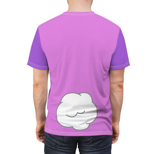 Discover Chattermax Purple and White Costume, Robotic Toy Bird Cosplay, Cartoon Owl T-Shirt, Running Costumes Family Shirt, Halloween Party