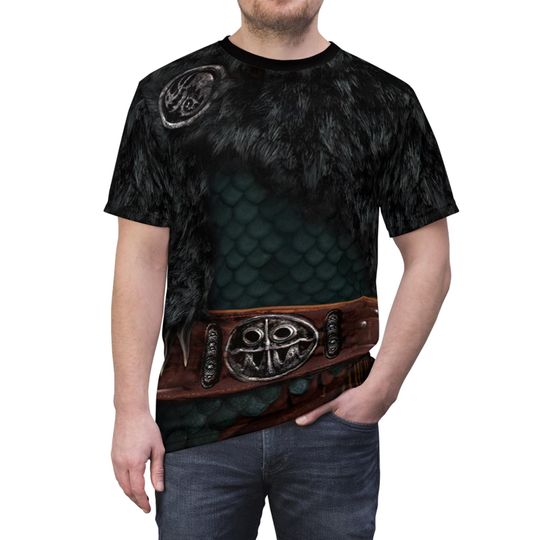 Snotlout Green Shirt, Train Your Dragon 2 Costume