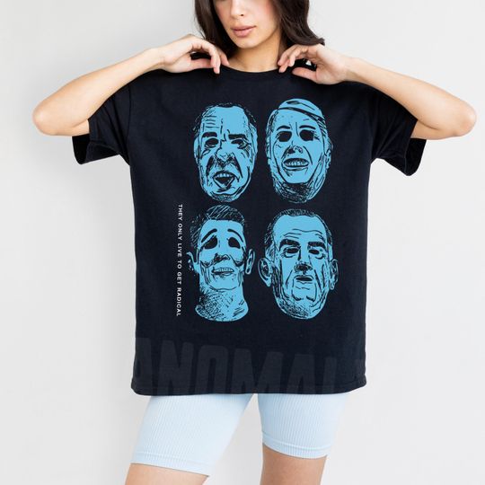 Discover 90s Point Action Movie T-Shirt: Break Bank Robbery Masks - Vintage Graphic Tee