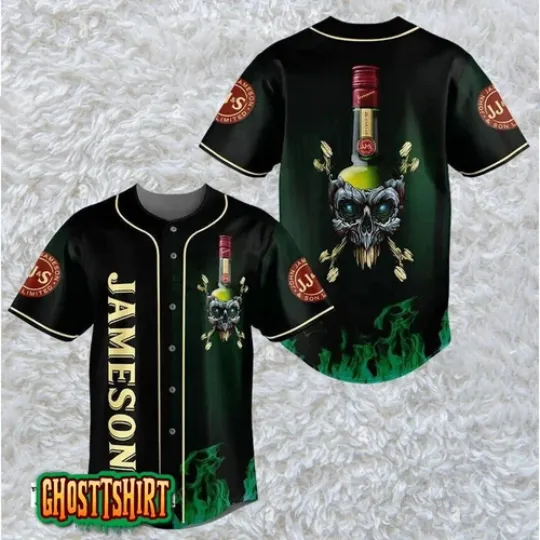Discover Skull With Jameson Baseball Jerseys